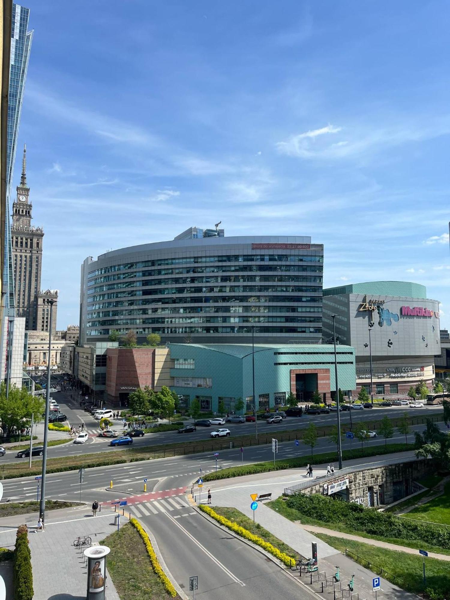 On Center Near To Zlote Tarasy With Perfect View Lägenhet *